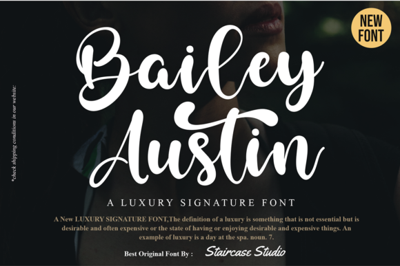 Bailey Austin: A Graceful Script Typeface for Modern Brands
