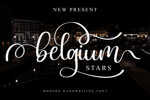 Belgium Stars Font: Elevate Digital Design