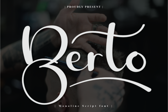 Berto Font: Elevating Web Design with Flowing Script