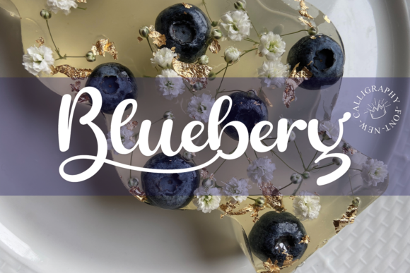 Bluebery: A Handwritten Font for Clear Campaigns