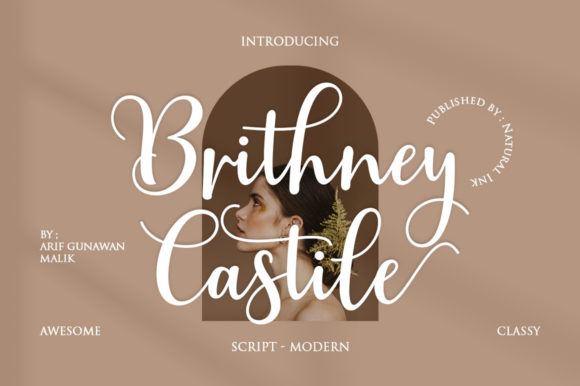 Brithney Castile: A Modern Script Font for Elegant Branding