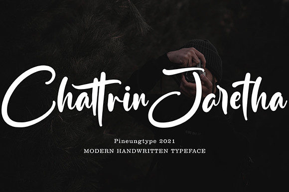 Chattrin Jaretha: A Stylish Handwritten Font for Brands