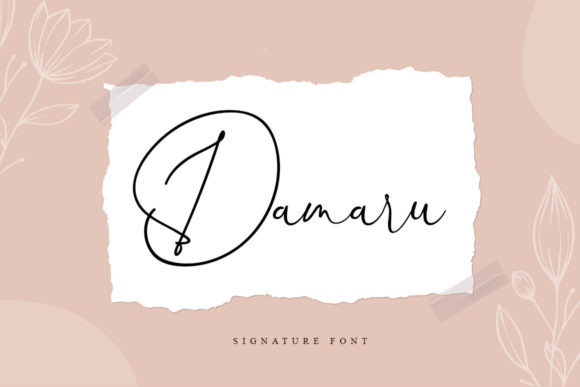 Damaru: A Signature Font for Scroll-Stopping Design