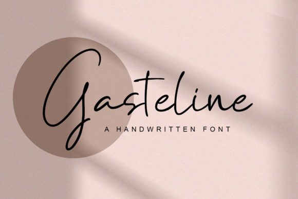 Gasteline: The Handwritten Font That Elevates Campaigns