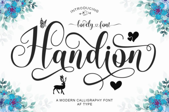 Handion: The Script Font That Elevates Campaigns