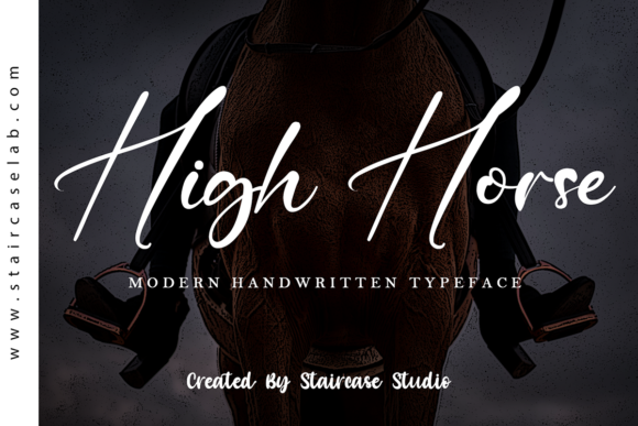 High Horse: A Modern Handwritten Font for Bold Brands
