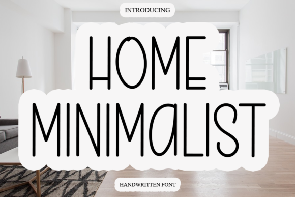 Home Minimalist Font for Brand Identity
