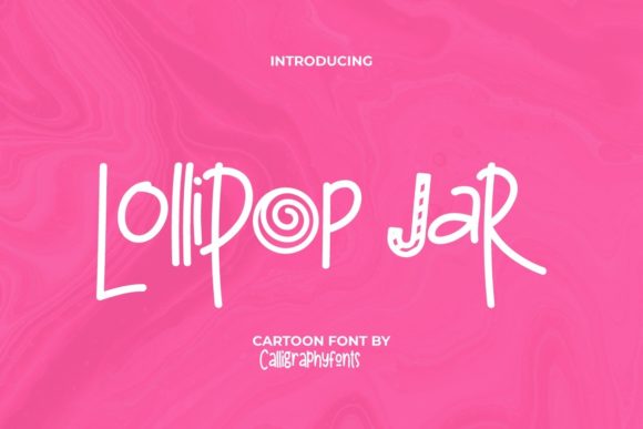 Lollipop Jar Font: Sweet Typography for Makers