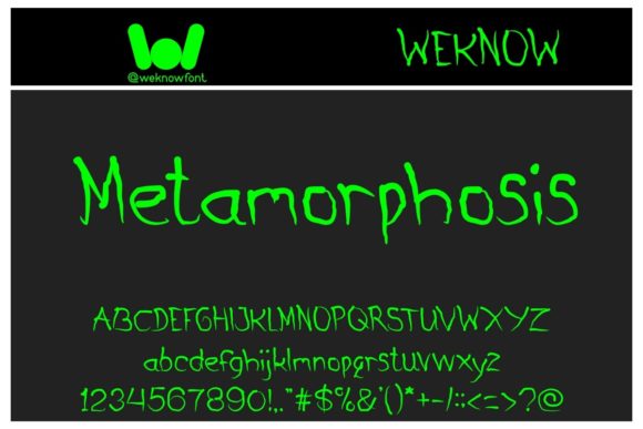Metamorphosis Font: Elevate Your Brand Visuals
