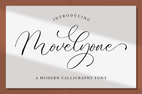 Movelyone: A Handwritten Font for Modern Web Design
