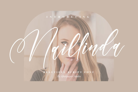 Naillinda: A Script Font for Makers