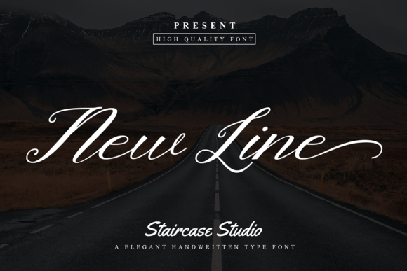 Newline: A Script Font That Elevates Small Business Branding