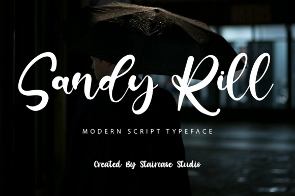 Sandy Rill: A Modern Typeface for Bold Campaigns