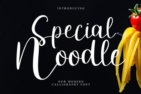 Special Noodle Font Review for Branding