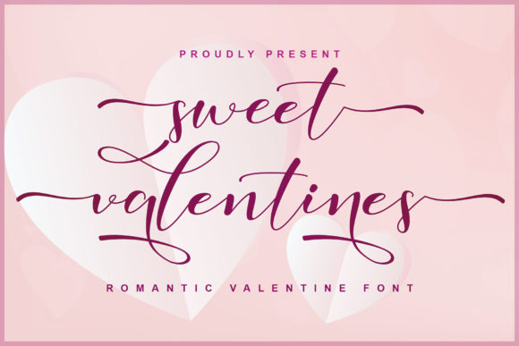 Sweet Valentines Font for Small Business Branding