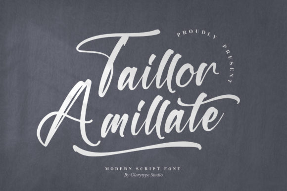 Taillor Amillate: A Script Font for Bold Campaigns