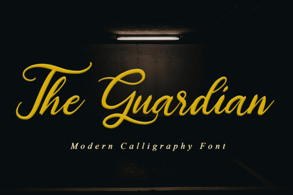 The Guardian Typeface: A Playful Script for Branding