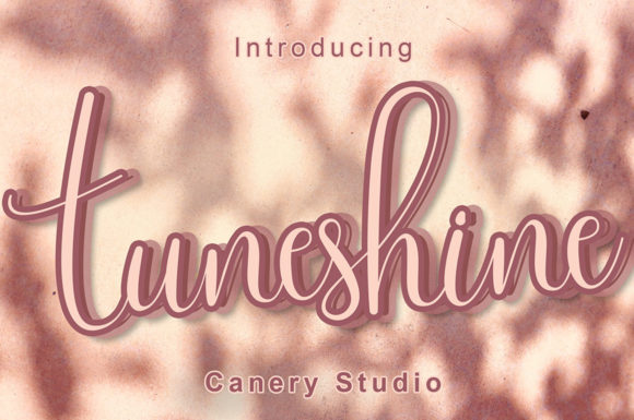 Tuneshine Font: Elevate Your Brand Identity