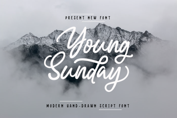 Young Sunday: A Dainty Script Font for Editorial Design