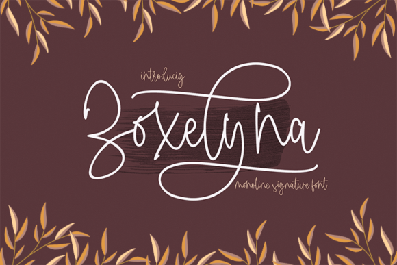 Zoxelyna: A Dancing Script Font for Crafters